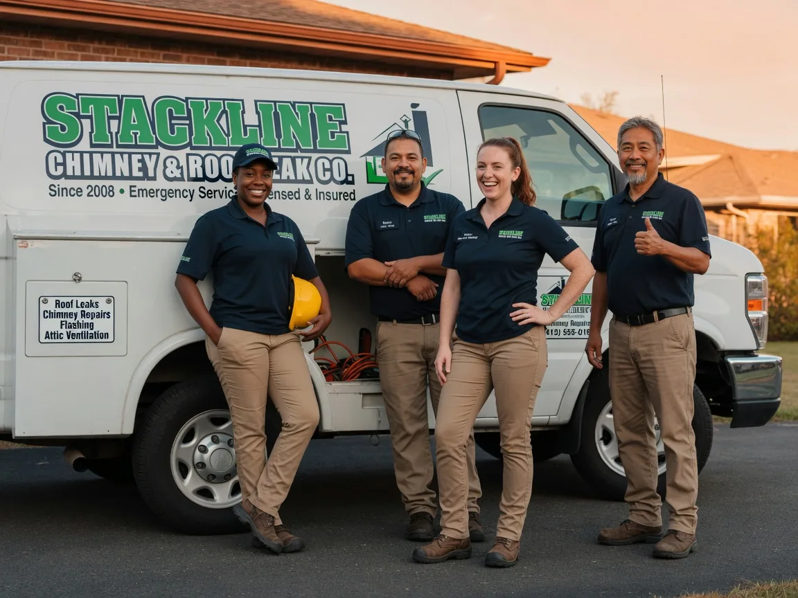 Chimney flashing repair company in Berlin, ND